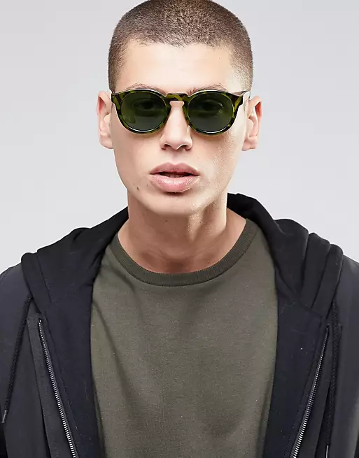 Gafas De Sol Iron Man De Tony Stark Para Hombre, Color Rojo Dorado